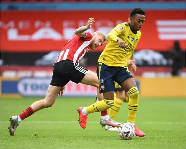 Joe Willock's Brilliant Outmaneuver of Olivier McBurnie: Arsenal's FA Cup Quarterfinal Victory