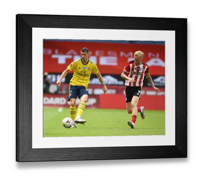 Framed Print : Arsenal vs Sheffield United: FA Cup Quarterfinal Showdown Framed Print : Arsenal vs Sheffield United: FA Cup Quarterfinal Showdown