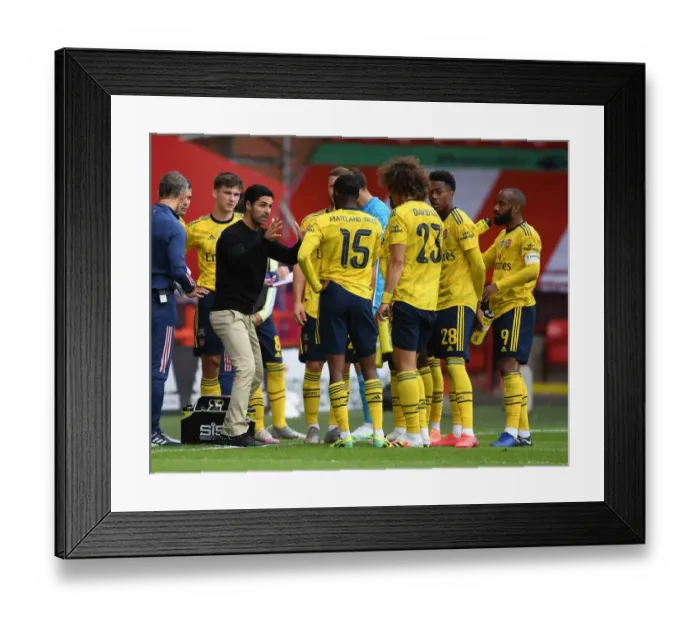 Framed Print : Arsenal vs Sheffield United: FA Cup Quarterfinal Battle at Bramall Lane Framed Print : Arsenal vs Sheffield United: FA Cup Quarterfinal Battle at Bramall Lane