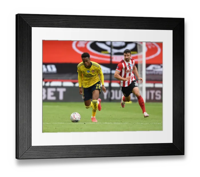 Framed Print : Arsenal Faces Off Against Sheffield United in FA Cup Quarterfinals Framed Print : Arsenal Faces Off Against Sheffield United in FA Cup Quarterfinals