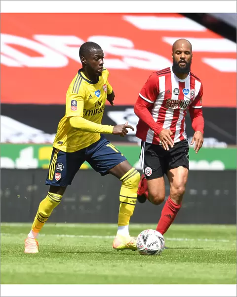 Nicolas Pepe's Magic Moment: Arsenal Advance to FA Cup Semis Past Sheffield United