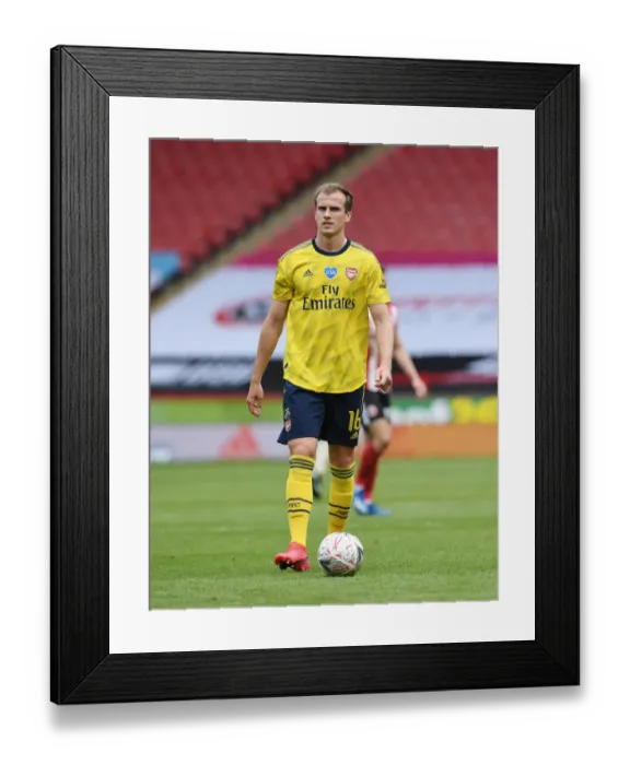 Framed Print : Arsenal vs. Sheffield United: FA Cup Quarterfinals Clash