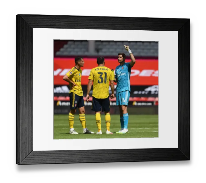 Framed Print : Arsenal's Xhaka, Kolasinac, and Martinez Rejoice in FA Cup Quarterfinal Victory over Sheffield United Framed Print : Arsenal's Xhaka, Kolasinac, and Martinez Rejoice in FA Cup Quarterfinal Victory over Sheffield United