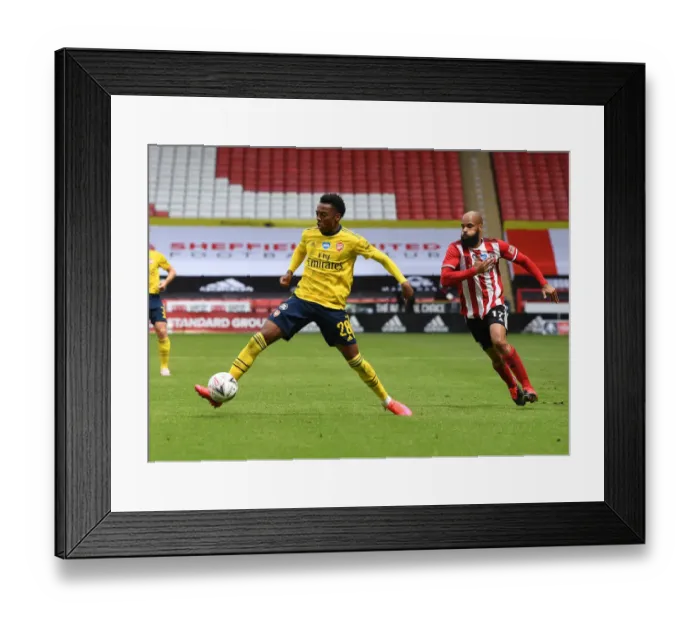 Framed Print : Arsenal vs Sheffield United: FA Cup Quarterfinal Battle