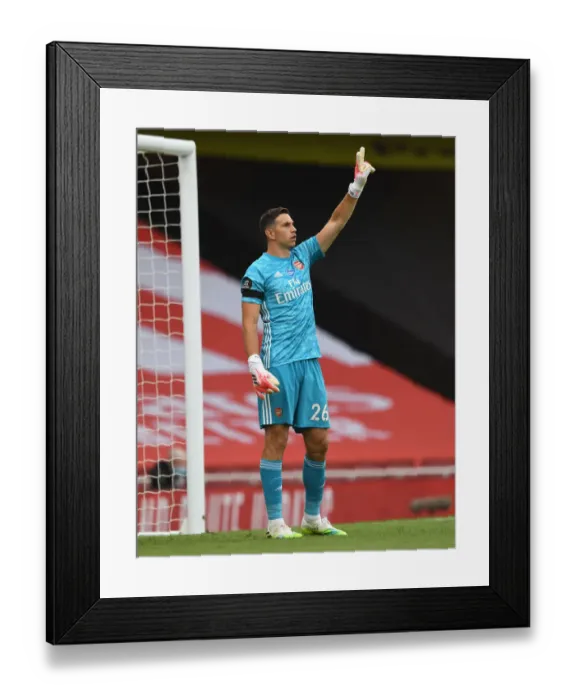 Framed Print : Arsenal's Emi Martinez: Unbeatable Against Norwich City in Premier League 2019-2020 Framed Print : Arsenal's Emi Martinez: Unbeatable Against Norwich City in Premier League 2019-2020