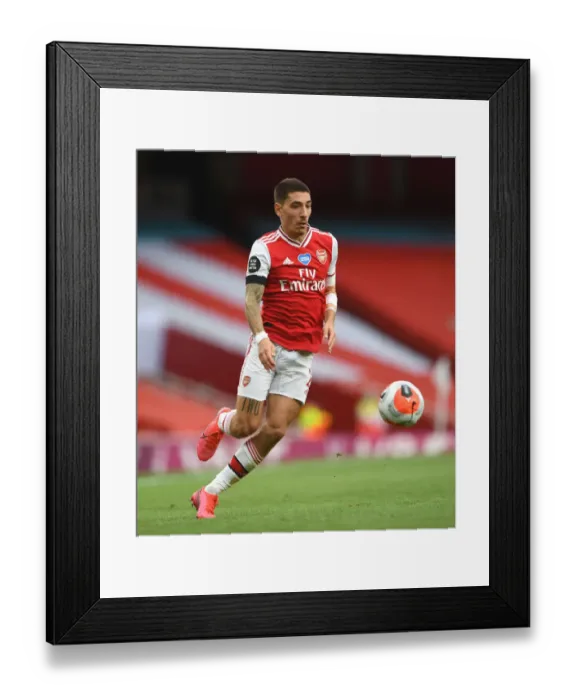 Framed Print : Arsenal's Bellerin in Action against Norwich City (Premier League 2019-20) Framed Print : Arsenal's Bellerin in Action against Norwich City (Premier League 2019-20)