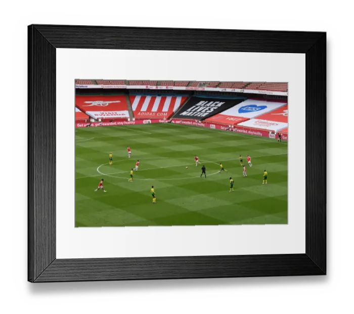 Framed Print : Arsenal vs Norwich: Premier League Clash at Emirates Stadium Framed Print : Arsenal vs Norwich: Premier League Clash at Emirates Stadium