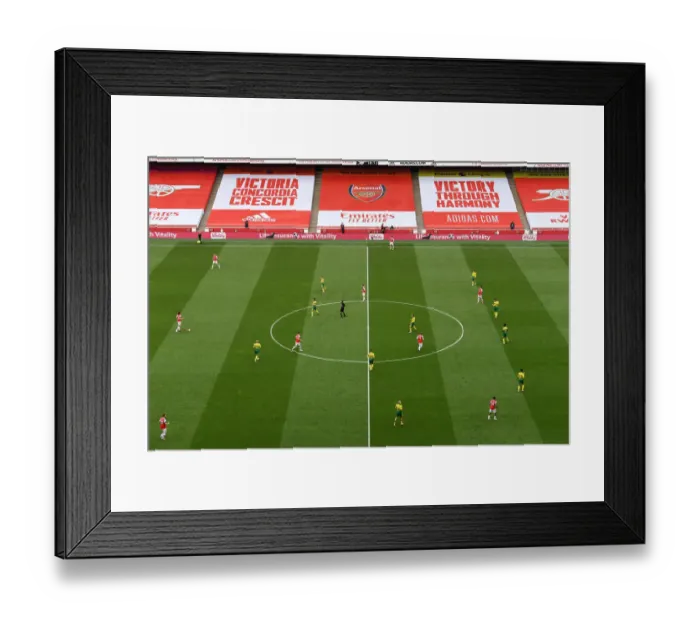 Framed Print : Arsenal vs Norwich: Premier League Clash at Emirates Stadium Framed Print : Arsenal vs Norwich: Premier League Clash at Emirates Stadium