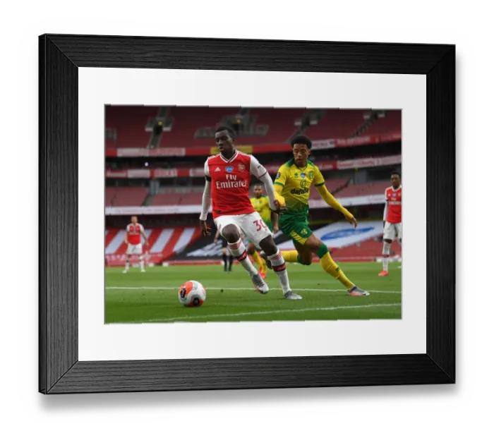 Framed Print : Nketiah vs Lewis: A Premier League Showdown at Emirates Stadium Framed Print : Nketiah vs Lewis: A Premier League Showdown at Emirates Stadium