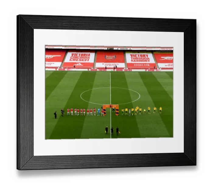 Framed Print : Arsenal vs Norwich: Premier League Team Line-Ups (2019-2020), Emirates Stadium Framed Print : Arsenal vs Norwich: Premier League Team Line-Ups (2019-2020), Emirates Stadium