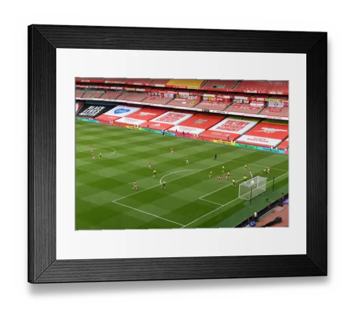 Framed Print : Arsenal vs Norwich: Premier League Clash at Emirates Stadium Framed Print : Arsenal vs Norwich: Premier League Clash at Emirates Stadium