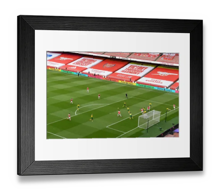 Framed Print : Arsenal vs Norwich: Premier League Clash at Emirates Stadium Framed Print : Arsenal vs Norwich: Premier League Clash at Emirates Stadium