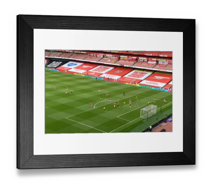 Framed Print : Arsenal vs Norwich: Premier League Clash at Emirates Stadium Framed Print : Arsenal vs Norwich: Premier League Clash at Emirates Stadium