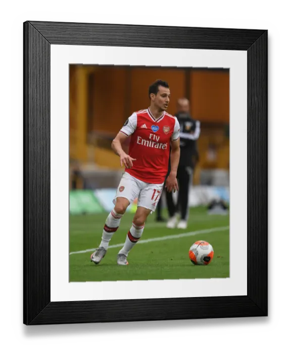 Framed Print : Arsenal's Cedric Soares Clashes with Wolverhampton Wanderers in Intense Premier League Battle (2019-20) Framed Print : Arsenal's Cedric Soares Clashes with Wolverhampton Wanderers in Intense Premier League Battle (2019-20)
