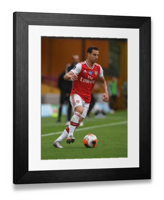 Framed Print : Arsenal's Cedric Soares in Action against Wolverhampton Wanderers in Premier League Clash (2019-20) Framed Print : Arsenal's Cedric Soares in Action against Wolverhampton Wanderers in Premier League Clash (2019-20)