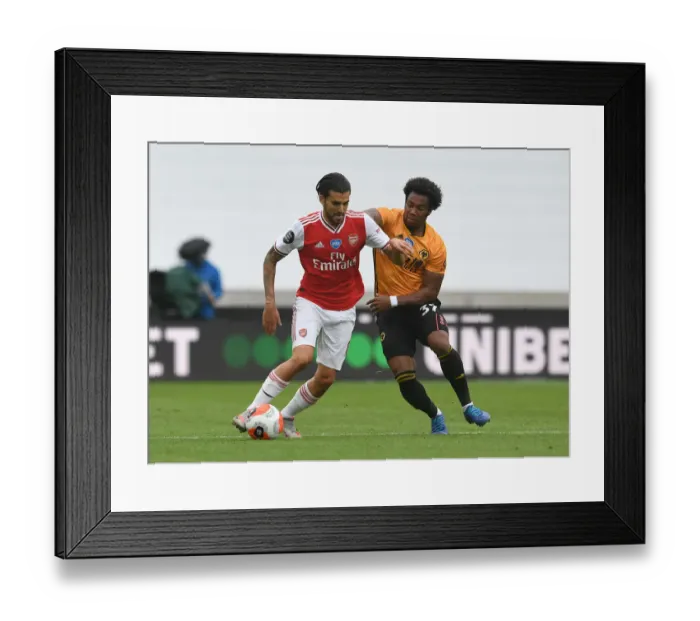 Framed Print : Dani Ceballos vs Adama Traore: Intense Battle at Wolverhampton Wanderers vs Arsenal FC, Premier League 2019-2020 Framed Print : Dani Ceballos vs Adama Traore: Intense Battle at Wolverhampton Wanderers vs Arsenal FC, Premier League 2019-2020