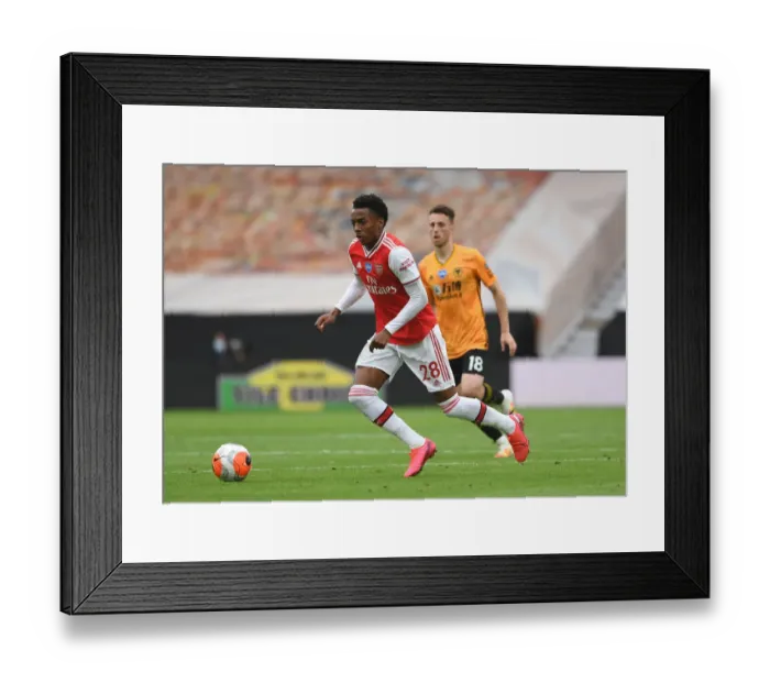 Framed Print : Joe Willock in Action: Wolverhampton Wanderers vs. Arsenal FC, Premier League 2019-2020 Framed Print : Joe Willock in Action: Wolverhampton Wanderers vs. Arsenal FC, Premier League 2019-2020