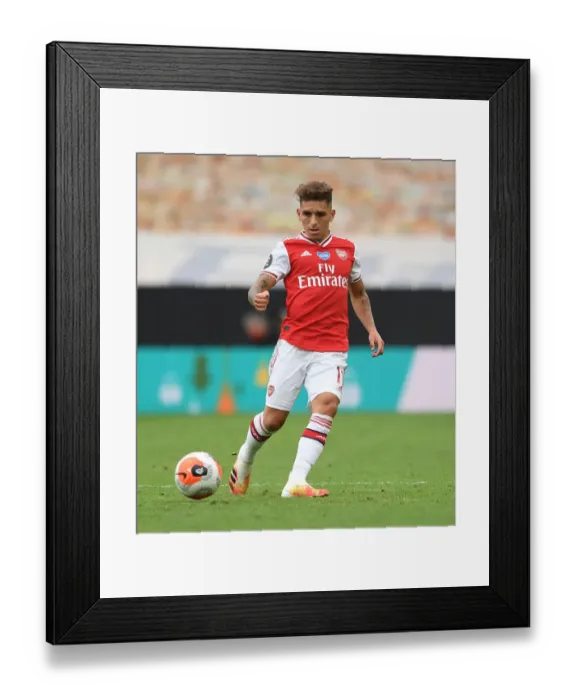 Framed Print : Lucas Torreira in Action: Wolverhampton Wanderers vs Arsenal FC, Premier League 2019-2020 Framed Print : Lucas Torreira in Action: Wolverhampton Wanderers vs Arsenal FC, Premier League 2019-2020