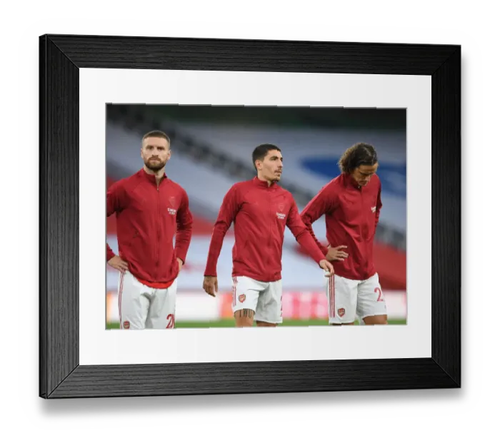 Framed Print : Arsenal vs Leicester: Premier League Showdown at Emirates Stadium (2019-20)