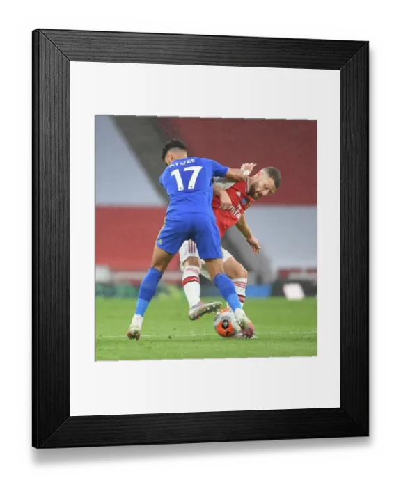 Framed Print : Arsenal vs Leicester City: Premier League Showdown at Emirates Stadium (2019-2020)
