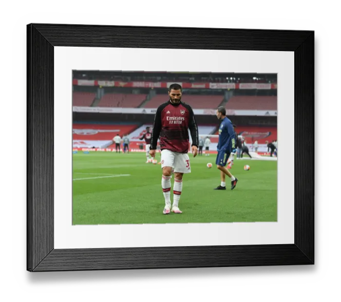 Framed Print : Arsenal vs Leicester: Premier League Showdown at Emirates Stadium (2019-20)