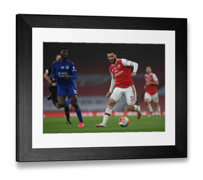 Framed Print : Arsenal's Sead Kolasinac in Action against Leicester City - Premier League 2019-2020 Framed Print : Arsenal's Sead Kolasinac in Action against Leicester City - Premier League 2019-2020