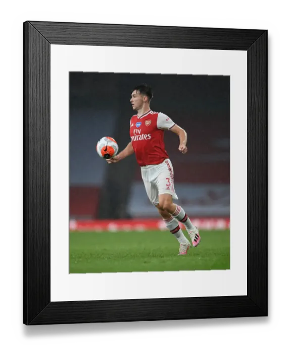 Framed Print : Arsenal's Kieran Tierney in Action Against Leicester City (2019-20 Premier League) Framed Print : Arsenal's Kieran Tierney in Action Against Leicester City (2019-20 Premier League)