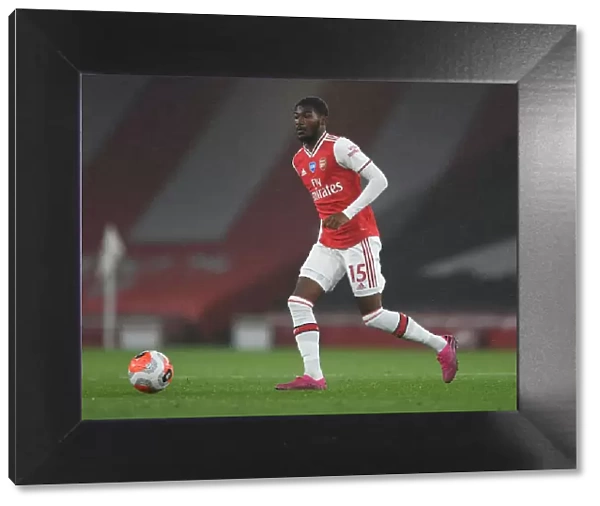 Arsenal's Ainsley Maitland-Niles in Action against Leicester City - Premier League 2019-2020