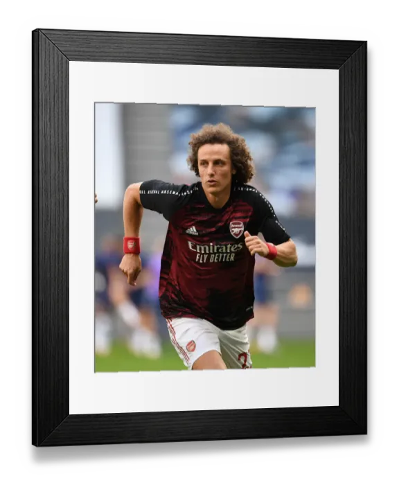 Framed Print : David Luiz Gears Up: Arsenal vs. Tottenham, Premier League 2019-2020 Framed Print : David Luiz Gears Up: Arsenal vs. Tottenham, Premier League 2019-2020