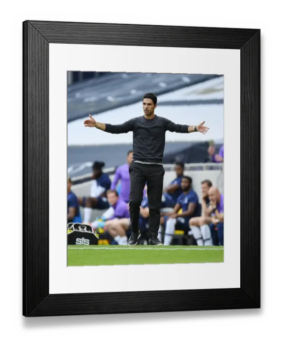 Framed Print : Mikel Arteta vs. Tottenhotspur: Arsenal's Showdown in the Premier League (2019-20) Framed Print : Mikel Arteta vs. Tottenhotspur: Arsenal's Showdown in the Premier League (2019-20)