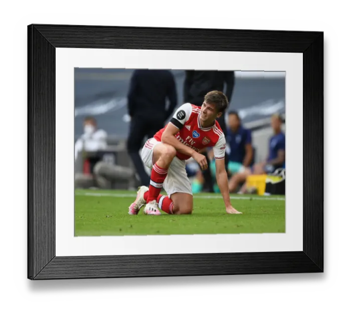 Framed Print : Kieran Tierney in Action: Tottenham vs. Arsenal, Premier League 2019-2020 Framed Print : Kieran Tierney in Action: Tottenham vs. Arsenal, Premier League 2019-2020
