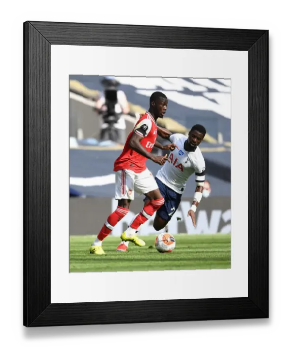 Framed Print : Pepe vs Aurier: Battle in North London - Tottenham vs Arsenal, Premier League 2019-2020 Framed Print : Pepe vs Aurier: Battle in North London - Tottenham vs Arsenal, Premier League 2019-2020