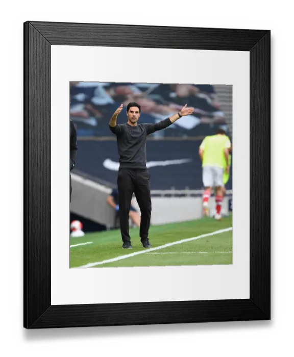Framed Print : Mikel Arteta vs. Tottenhotspur: Arsenal's Premier League Showdown (2019-20) Framed Print : Mikel Arteta vs. Tottenhotspur: Arsenal's Premier League Showdown (2019-20)