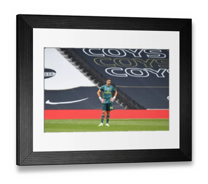 Framed Print : Arsenal's Emiliano Martinez Focused During Tottenham-Arsenal Premier League Clash (2019-20) Framed Print : Arsenal's Emiliano Martinez Focused During Tottenham-Arsenal Premier League Clash (2019-20)