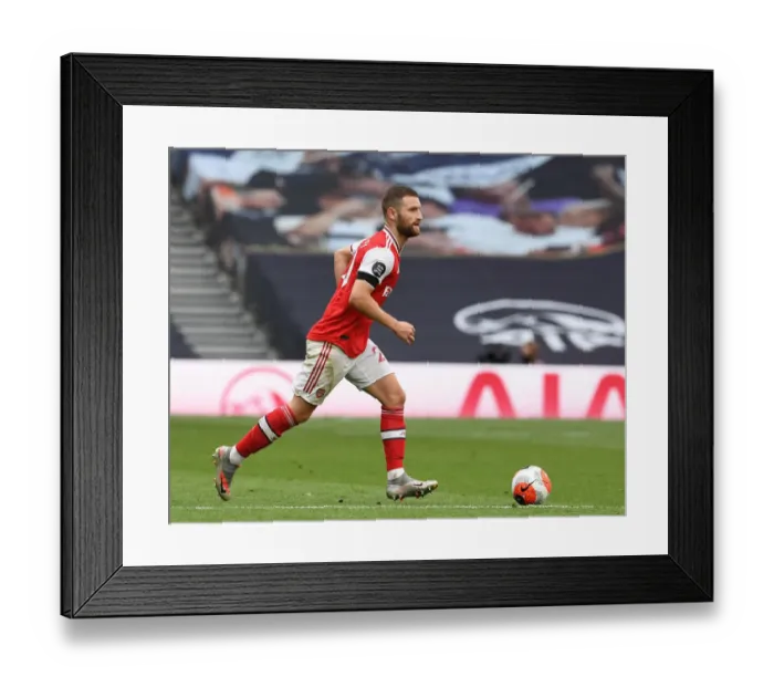 Framed Print : Mustafi in Action: Tottenham vs. Arsenal, Premier League 2019-2020 Framed Print : Mustafi in Action: Tottenham vs. Arsenal, Premier League 2019-2020