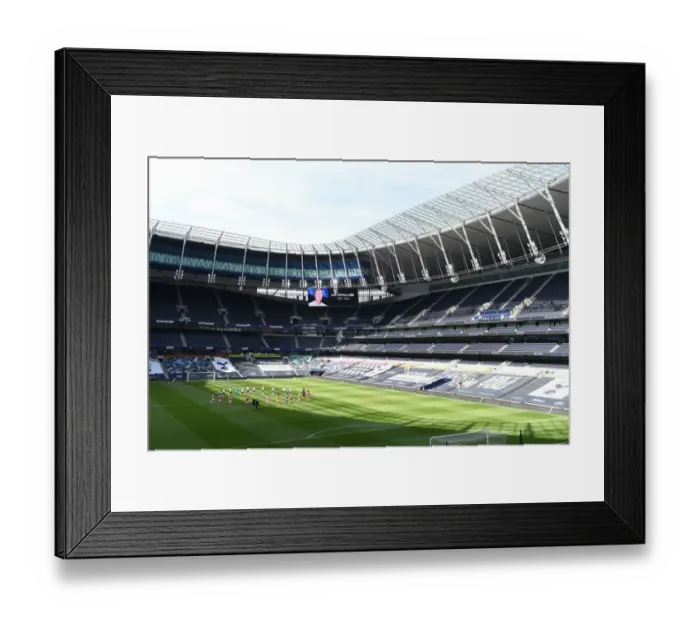 Framed Print : Tottenham vs Arsenal: Premier League Tribute to Jack Charlton (July 2020) Framed Print : Tottenham vs Arsenal: Premier League Tribute to Jack Charlton (July 2020)