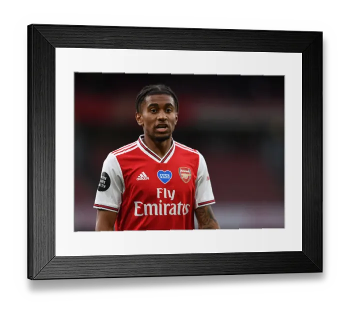 Framed Print : Empty Arsenal vs. Liverpool Battle: Premier League in the Shadow of the Coronavirus Pandemic (2019-20)