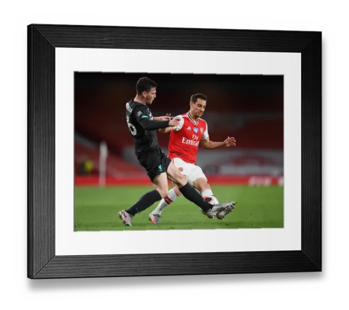 Framed Print : Arsenal vs. Liverpool: Empty Premier League Showdown Amidst COVID-19 (2019-20) Framed Print : Arsenal vs. Liverpool: Empty Premier League Showdown Amidst COVID-19 (2019-20)
