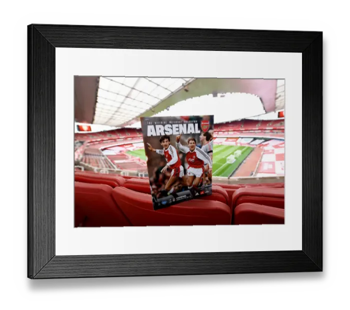 Framed Print : Arsenal vs. Liverpool: Empty Emirates Stadium, Premier League 2019-2020 Framed Print : Arsenal vs. Liverpool: Empty Emirates Stadium, Premier League 2019-2020