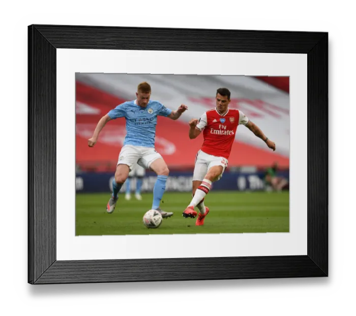 Framed Print : Arsenal v Manchester City - FA Cup: Semi Final