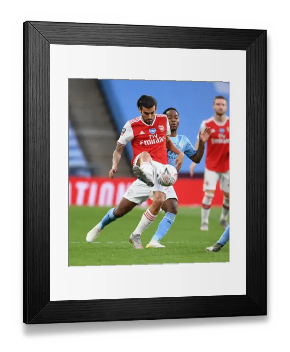 Framed Print : Dani Ceballos in Action: Arsenal vs Manchester City - FA Cup Semi-Final Framed Print : Dani Ceballos in Action: Arsenal vs Manchester City - FA Cup Semi-Final