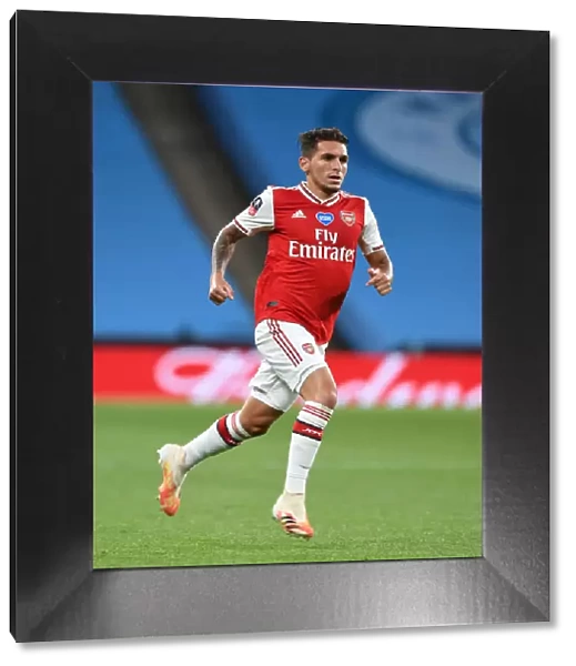 Arsenal's Lucas Torreira in FA Cup Semi-Final Clash Against Manchester City