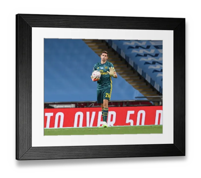 Framed Print : Emiliano Martinez: Arsenal's FA Cup Hero vs Manchester City Framed Print : Emiliano Martinez: Arsenal's FA Cup Hero vs Manchester City