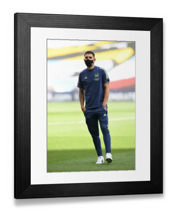 Framed Print : Hector Bellerin: Arsenal Defender Gears Up for FA Cup Semi-Final Showdown Against Manchester City Framed Print : Hector Bellerin: Arsenal Defender Gears Up for FA Cup Semi-Final Showdown Against Manchester City