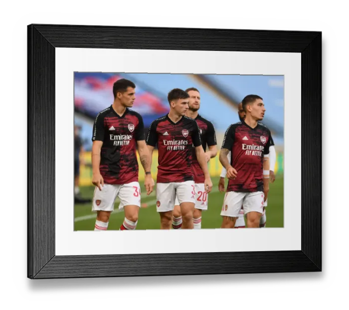 Framed Print : Arsenal's Kieran Tierney Gears Up for FA Cup Semi-Final Showdown Against Manchester City Framed Print : Arsenal's Kieran Tierney Gears Up for FA Cup Semi-Final Showdown Against Manchester City