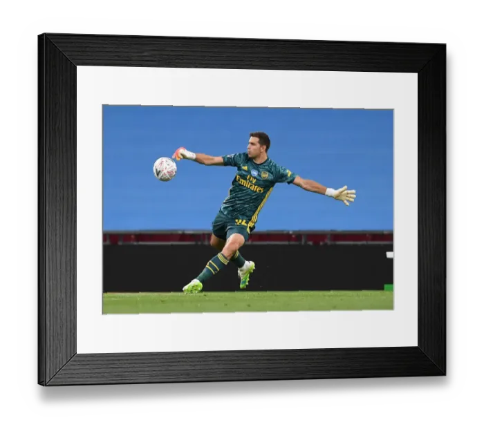 Framed Print : D52 4722. Emi Martinez of Arsenal during the FA Cup semi final match between Arsenal Framed Print : D52 4722. Emi Martinez of Arsenal during the FA Cup semi final match between Arsenal