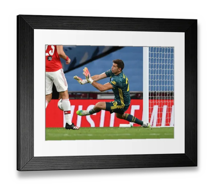 Framed Print : D52 4903. Emi Martinez of Arsenal during the FA Cup semi final match between Arsenal Framed Print : D52 4903. Emi Martinez of Arsenal during the FA Cup semi final match between Arsenal