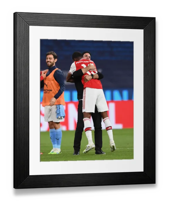 Framed Print : Arsenal's FA Cup Triumph: Celebrating Victory over Manchester City Framed Print : Arsenal's FA Cup Triumph: Celebrating Victory over Manchester City