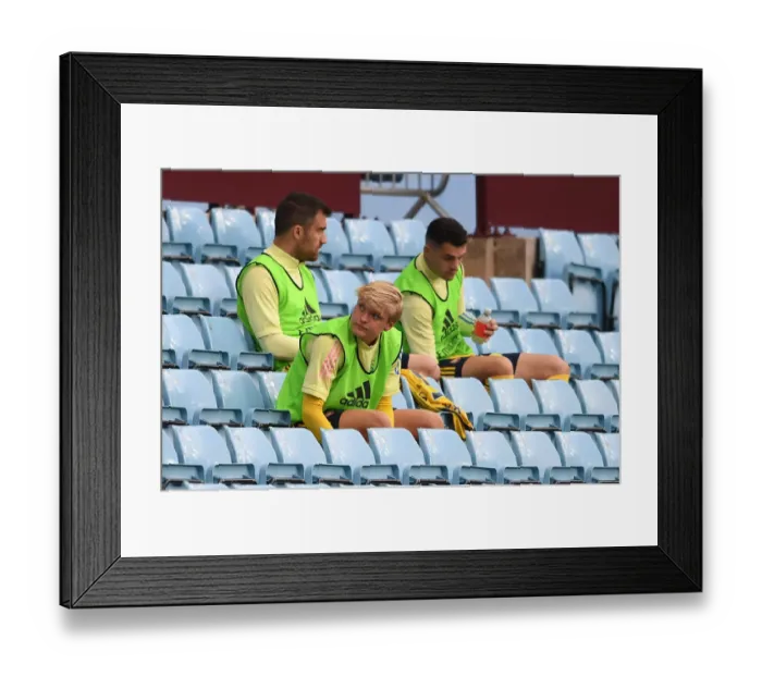 Framed Print : Arsenal's Matt Smith Prepares for Aston Villa Showdown in Premier League (2019-20) Framed Print : Arsenal's Matt Smith Prepares for Aston Villa Showdown in Premier League (2019-20)
