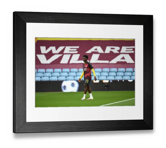 Framed Print : Arsenal's Unyielding Warrior: Bukayo Saka's Determination at Aston Villa, Premier League 2019-2020 Framed Print : Arsenal's Unyielding Warrior: Bukayo Saka's Determination at Aston Villa, Premier League 2019-2020